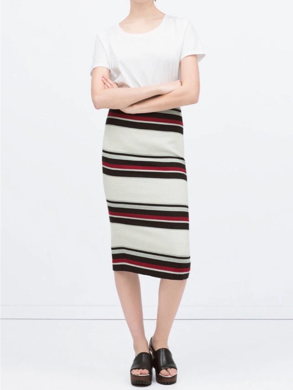 NWT Zara Pencil Skirt Size M
